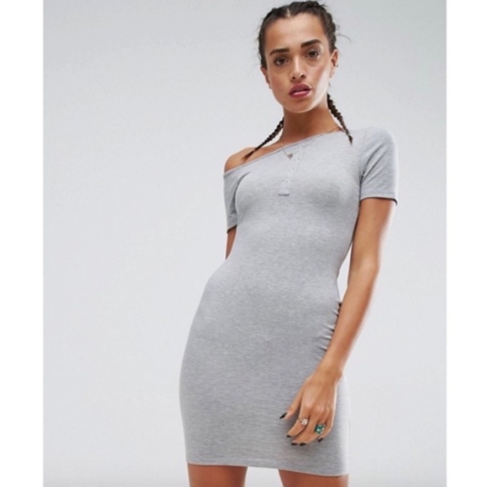 ⭐️ ASOS Mini One Shoulder Bodycon Dress - Picture 4 of 5